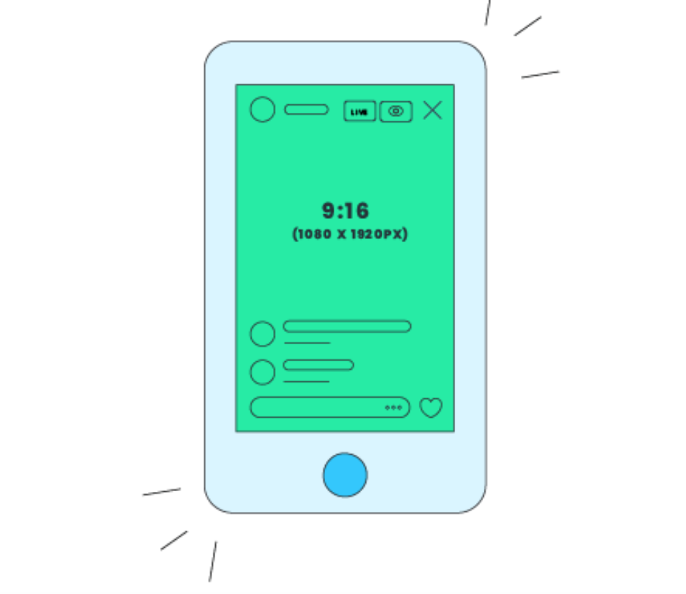 format video live instagram