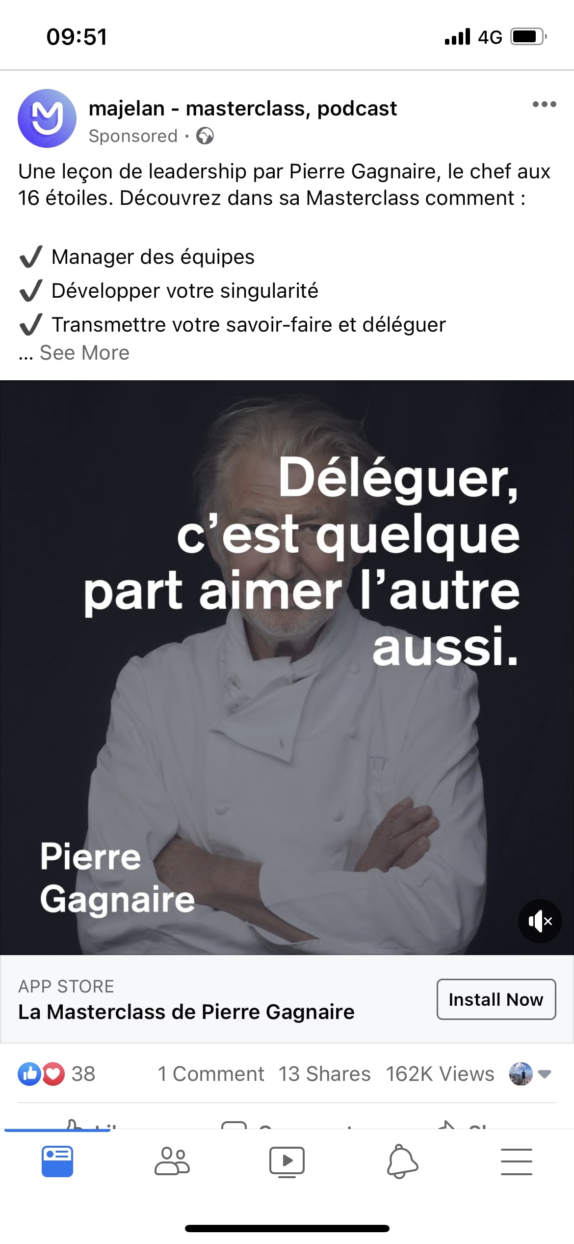 format vidéo facebook ads