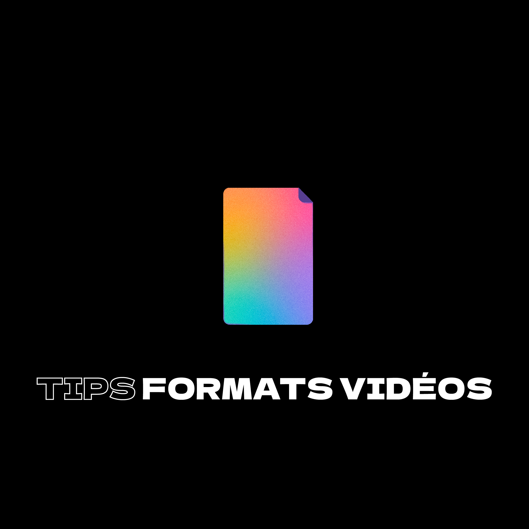 Tout savoir sur les formats vidéos pour les réseaux sociaux